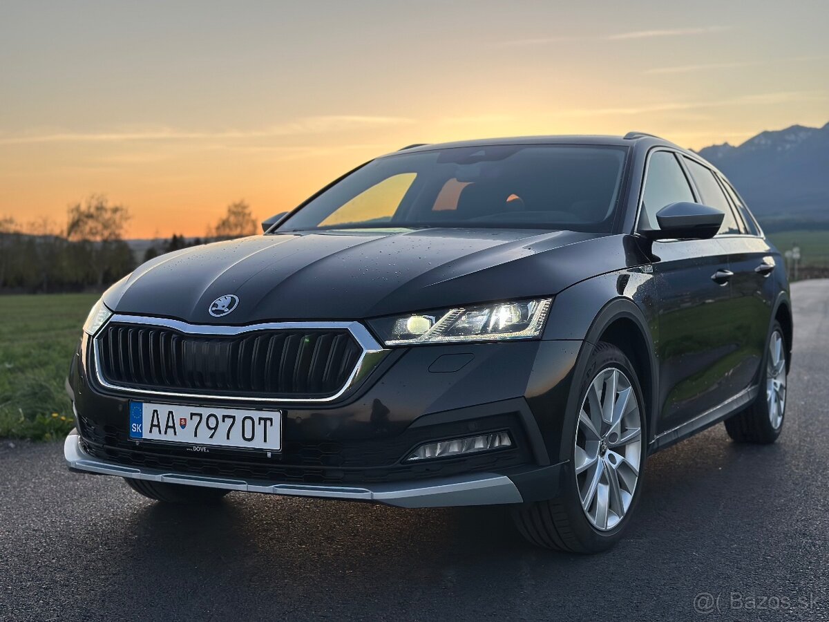 ✅SKODA OCTAVIA 4 SCOUT model 2022