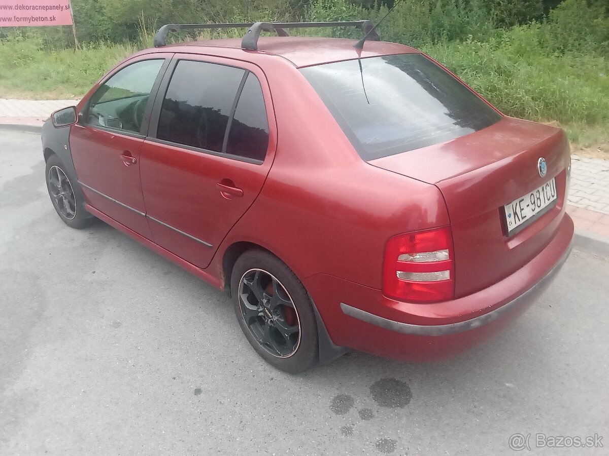 Fabia sedan 1.4mpi - 4