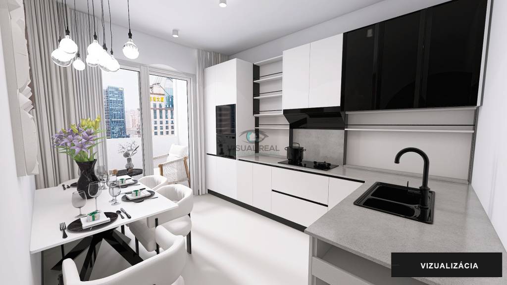 Na predaj 4 izb. byt, 89 m² + log, VETERNICOVÁ + Garážové mi - 4