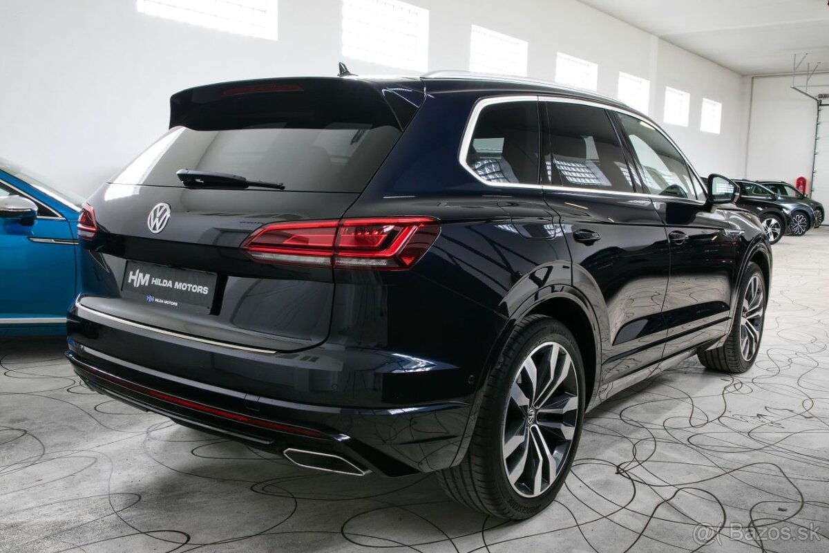 VW Touareg 3.0TDI 210kW R-Line Tažné Weba Pano Dynaud NightV - 4