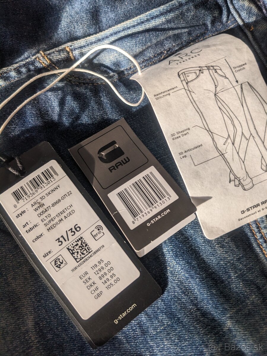 Dámske rifle G-Star ARC 3D - 4