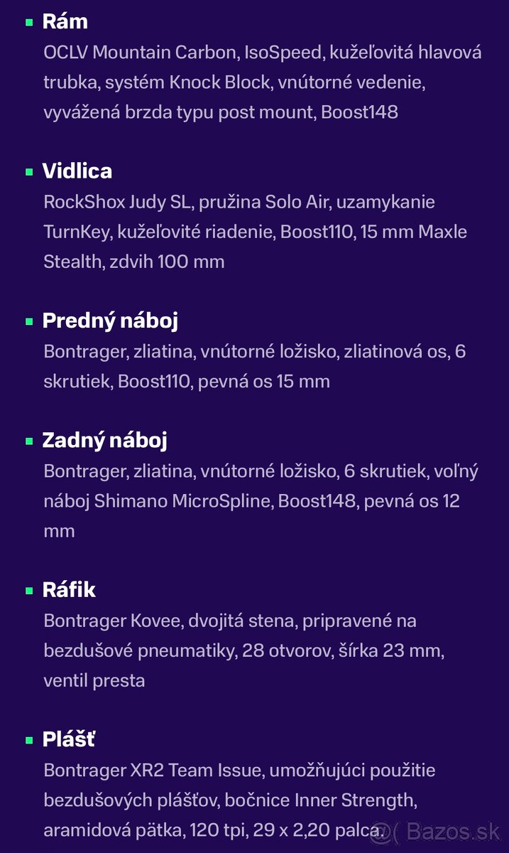 Trek procaliber 9.5 - 4