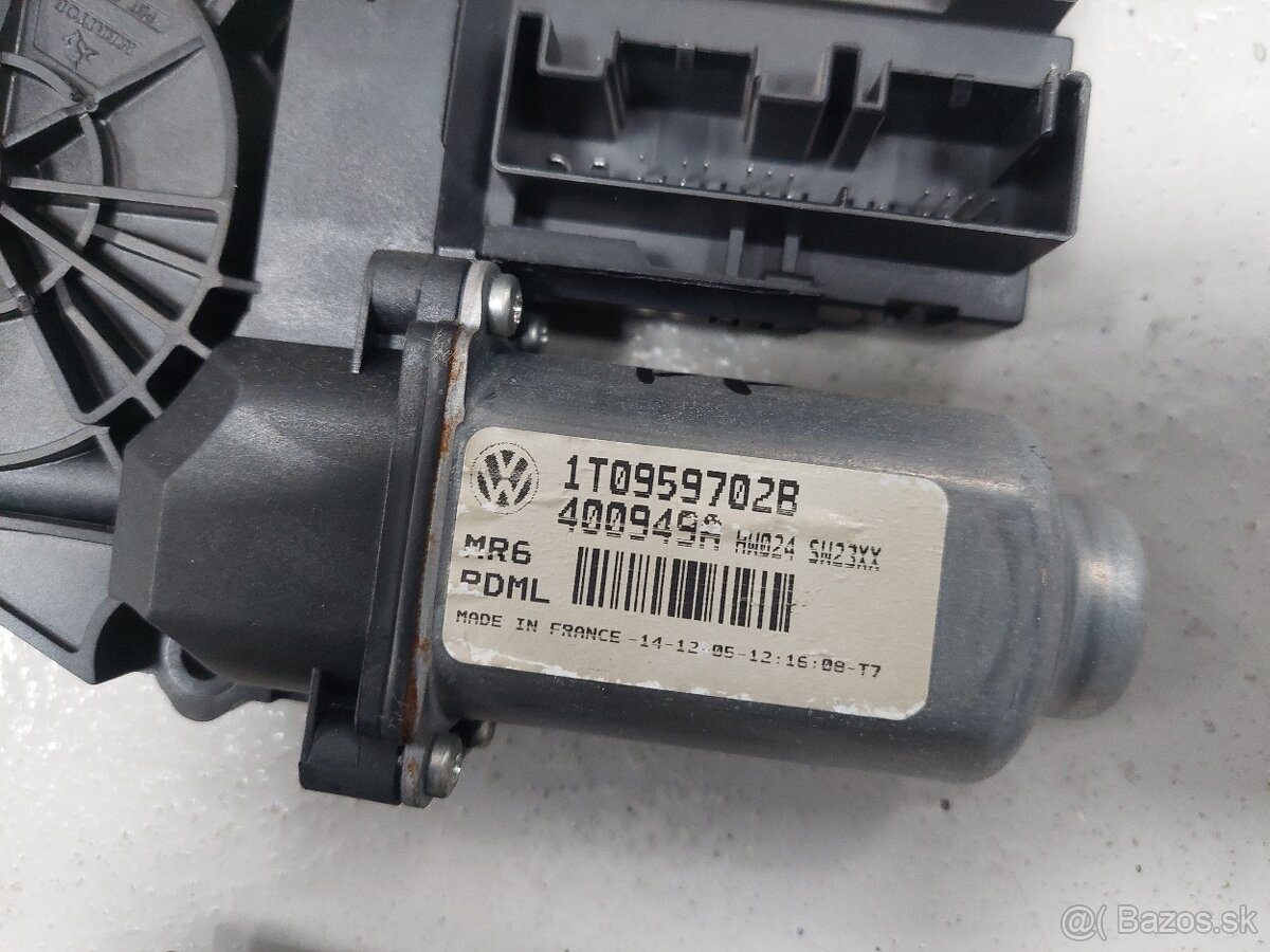 Motorky oken na stahovačky Octavia 2 - 4