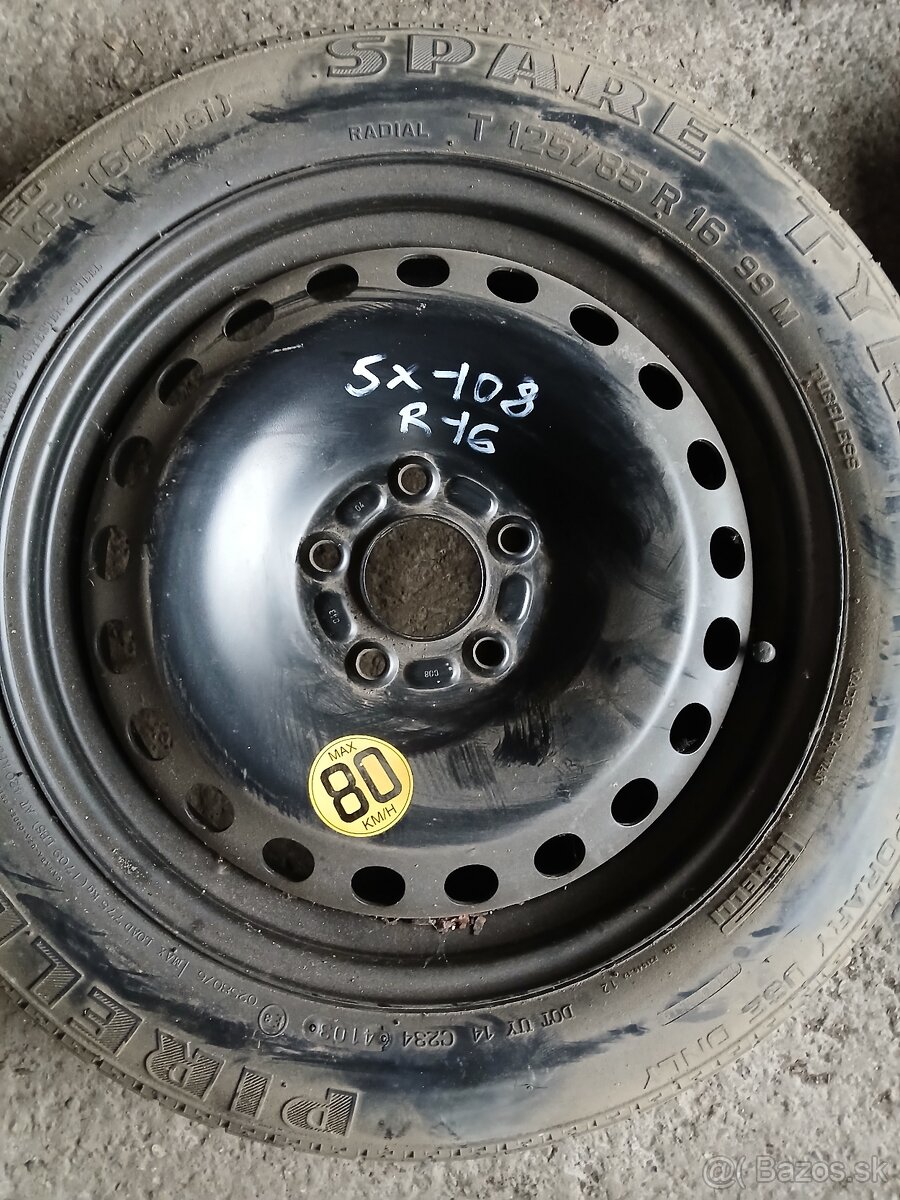 Dojazdové koleso,rezerva - 4