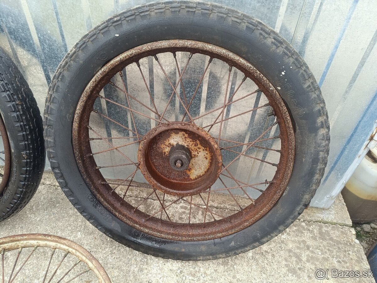 Predné koleso Jawa perak - 4