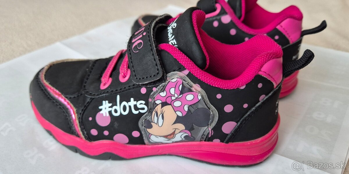 Dievčenské svietiace topánky 27 - 4