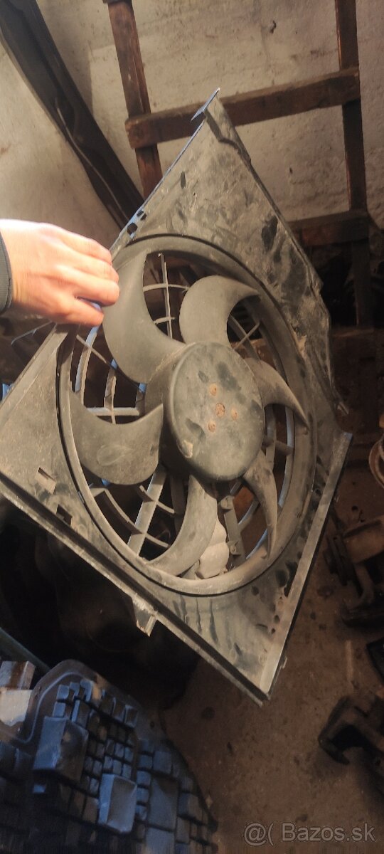 Sahara vrtula chladiča BMW E46 320d 318d - 4