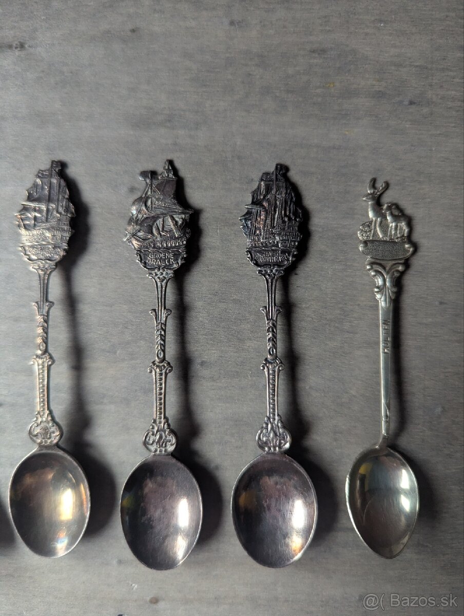 Zberateľské malé lyžičky - 4