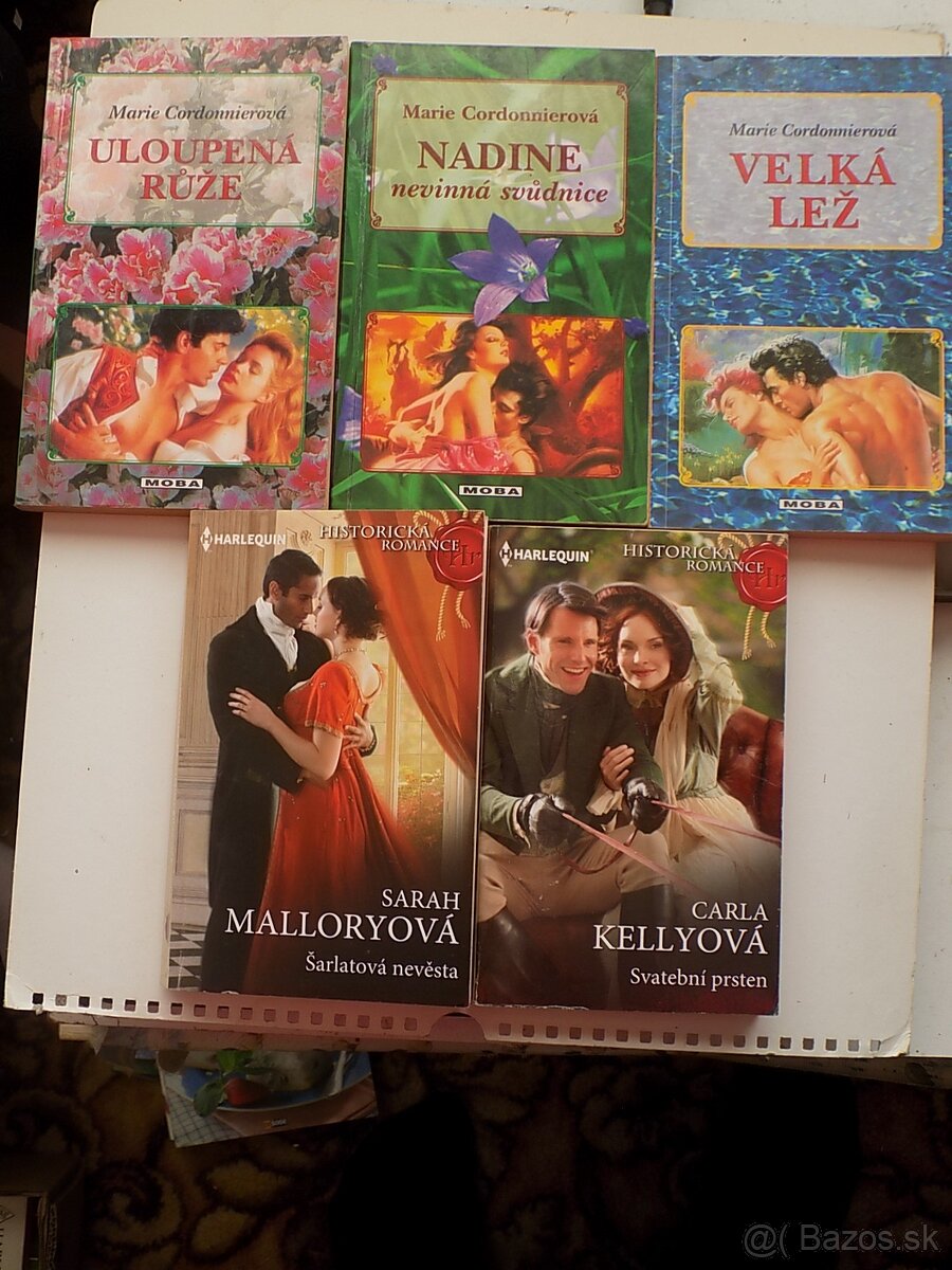 Historické romance - Johnson, Harlequinky,Quick,Small a iné - 4