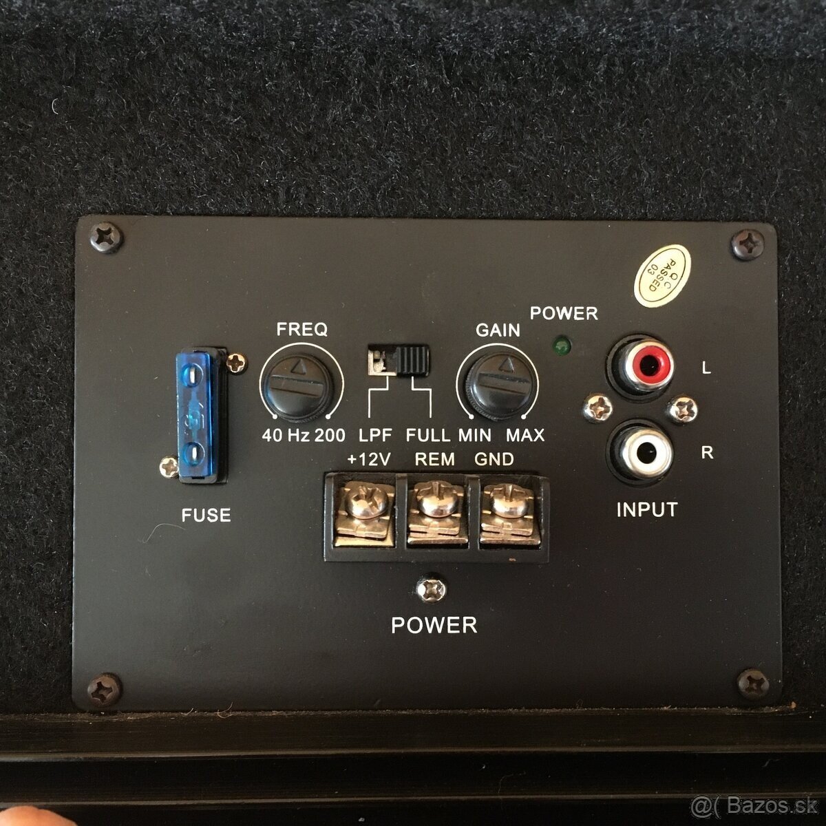 Aktivny subwoofer sencor 400w - 4