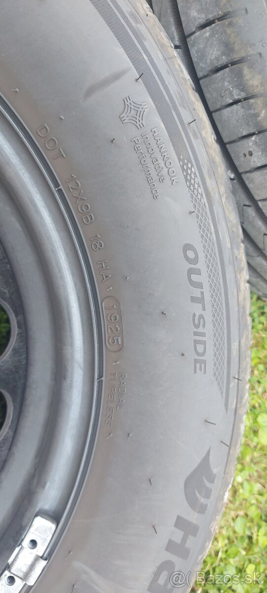 Pneu Hankook 215/65 R16 102H - Disky 5x120 6,5J R16 ET60 - 4