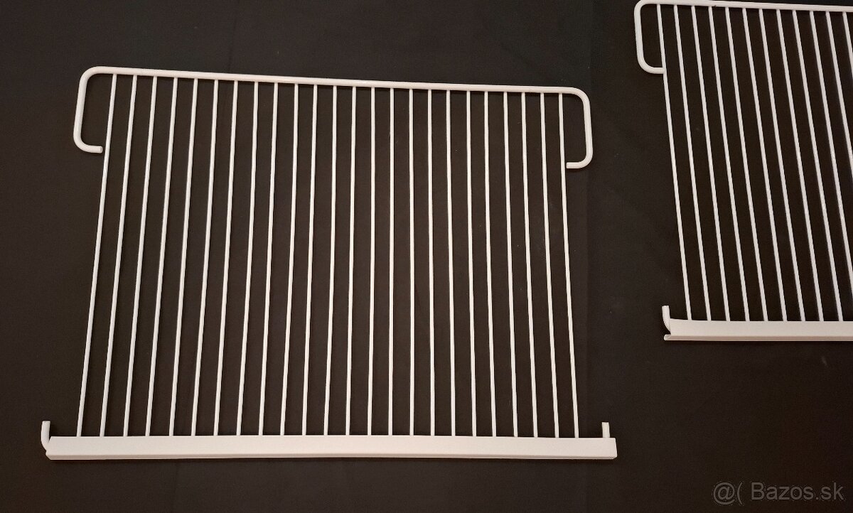 Police do chladničky, rozmer 52 x 37,5 cm, nové, 3 kusy - 4