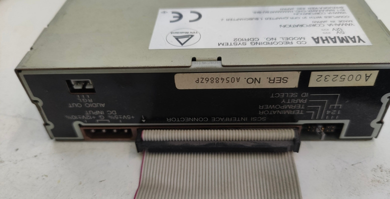 Yamaha CD mechanika CDR102 + kábel iSCSI - 4