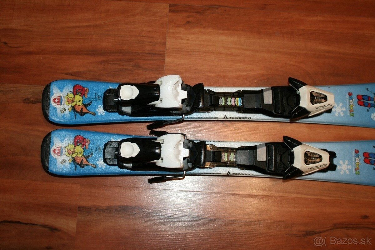 detské lyže 80 cm , lyžiarky - 4