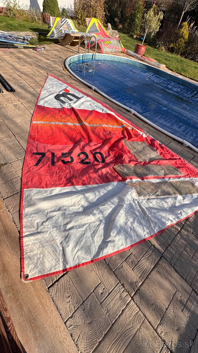 WINDSURF PLACHTA MISTRAL - RETRO - 4