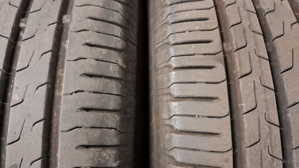 Predám 4ks jazdené letné 195/65r15-91H Continental - 4