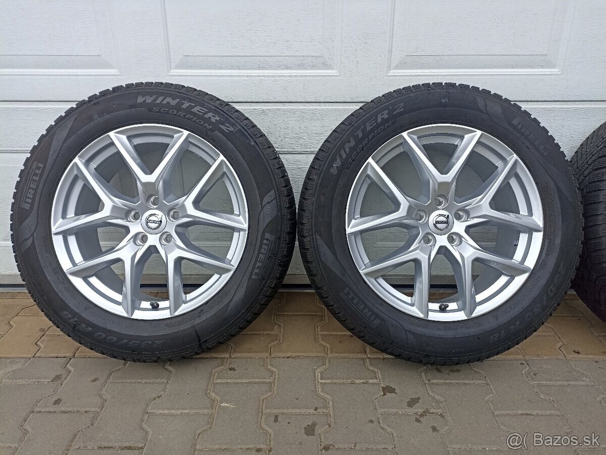 Orig. zimná sada Volvo 5x108 R18 + Pirelli Winter 235/60 R18 - 4