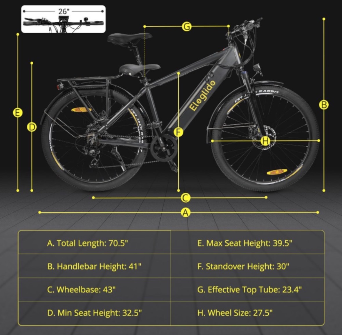 Ebike Eleglide s vybavením - VIANOČNÝ KOMPLET - 4