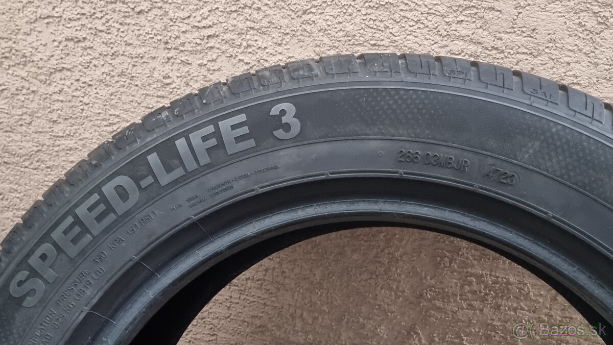 Predám letné pneumatiky Semperit 225/55 r17 Y XL,dot 4723. - 4
