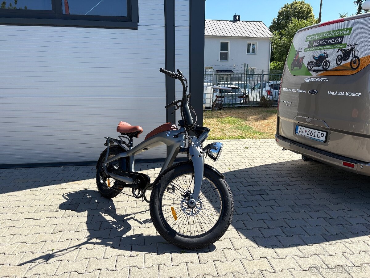 Elektrický bicykel chopper - MIKU RETROLAX - 4