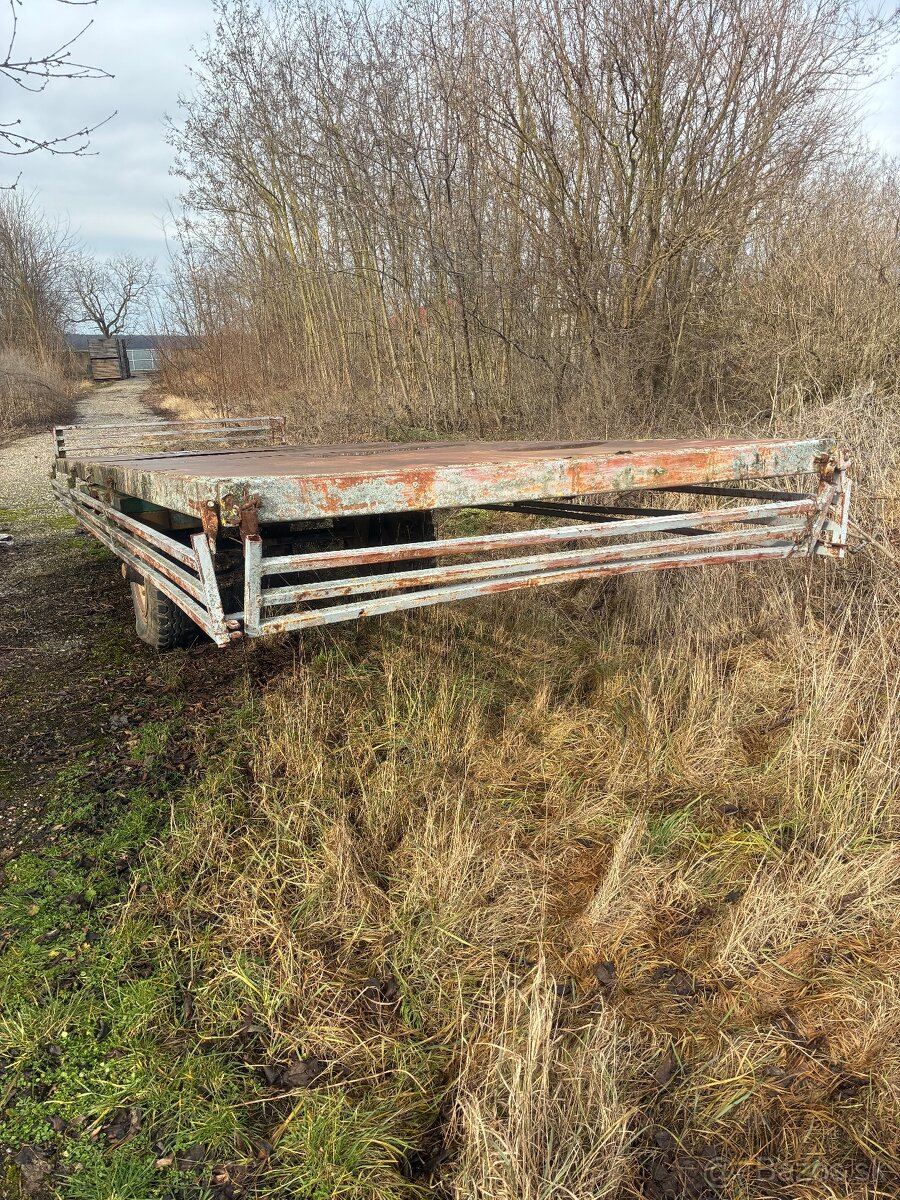 Vlečka za traktor - plaťák - 4