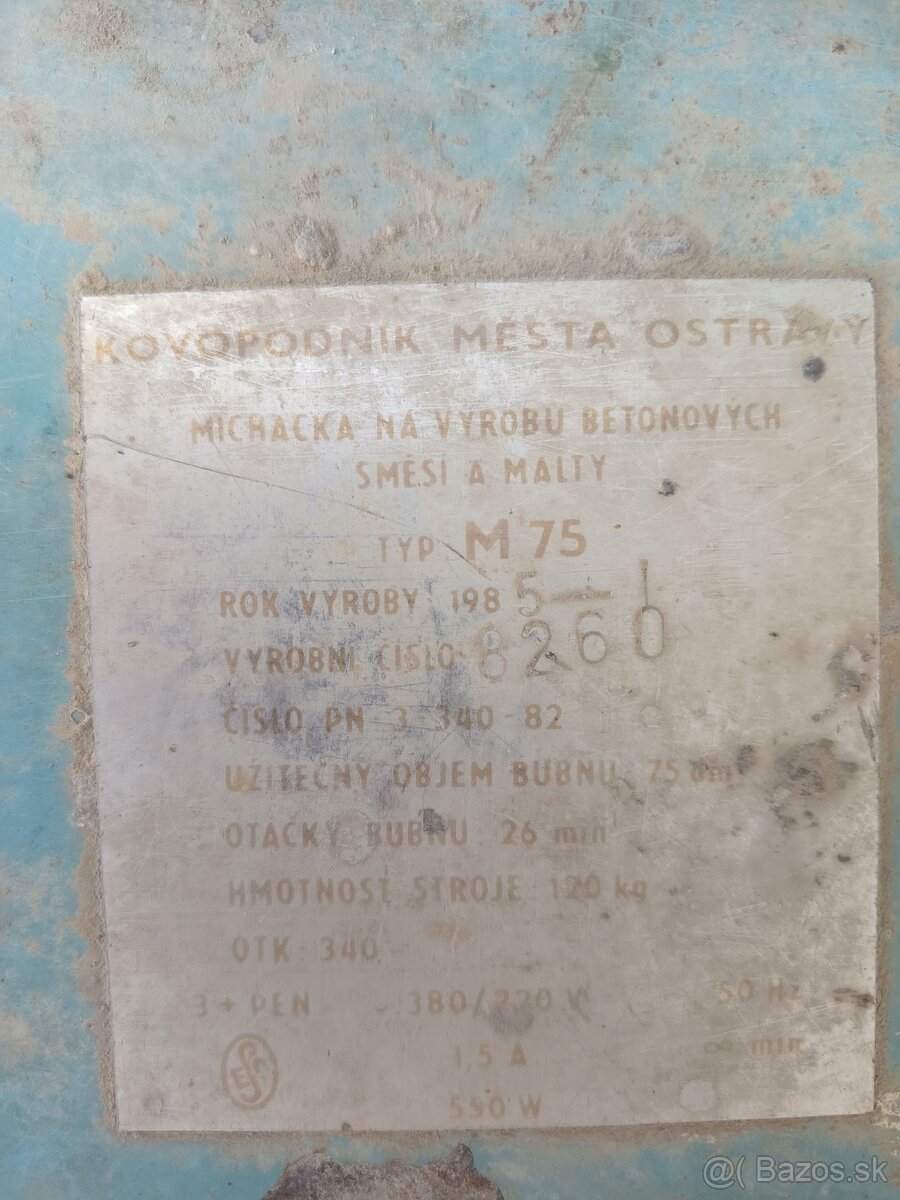 Stavebná miešačka - 4