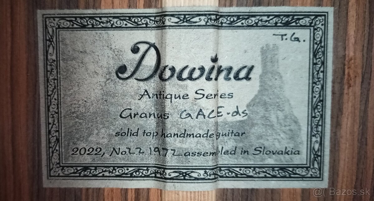Predam el.ak, gitaru Dowina Granus GACE-ds.+kufor. - 4