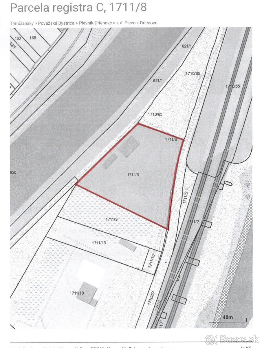 Prenájom spevnenej oplotenej plochy pri Považskej Bystrici - 4