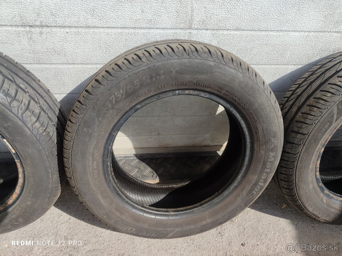 175/65 R14 Matador Hectora 3, letné pneu, dot 2420 - 4