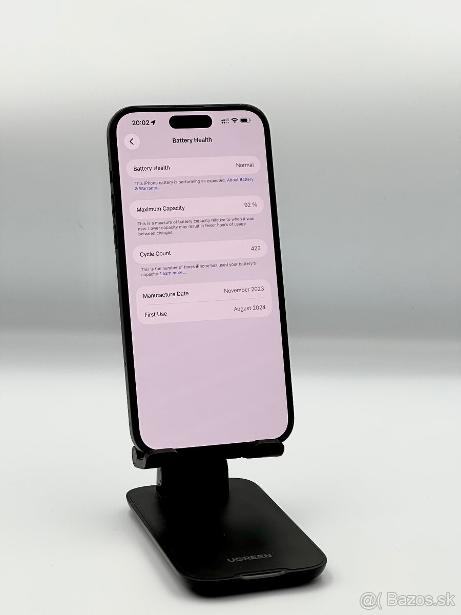 iPhone 15 plus 256GB, Čierna / Záruka 12 mes. - 4