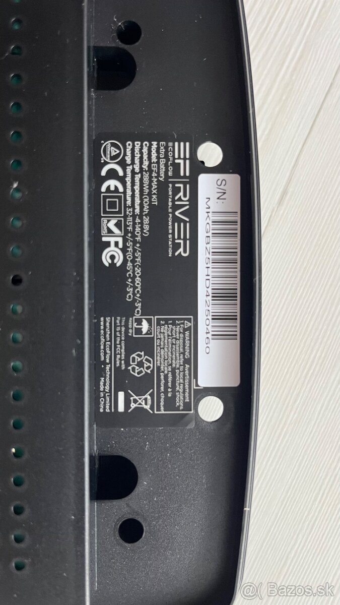 Predám prídavný modul ECOFLOW - 4