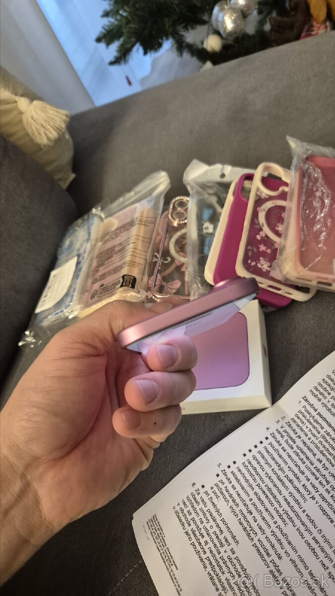 Apple iphone 16 128gb, pink, 100% bateria - 4