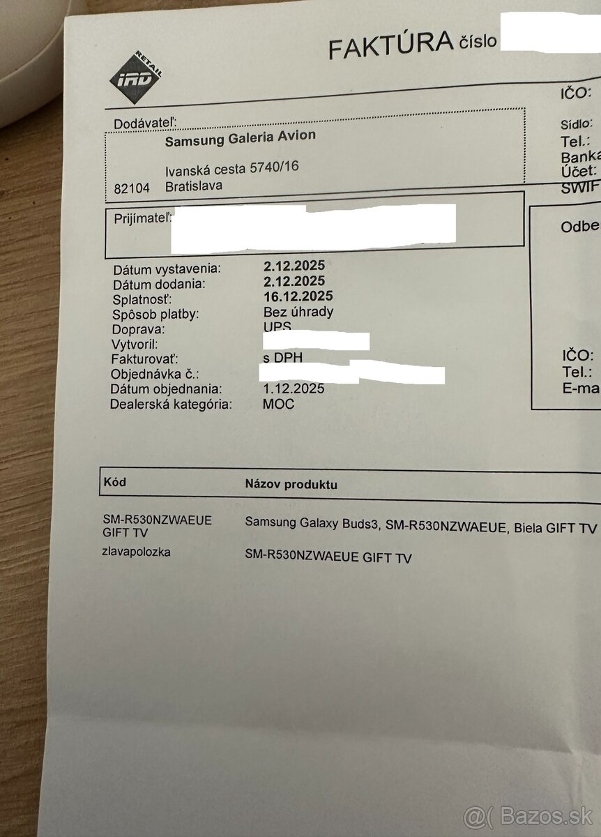 Samsung Galaxy Buds3 – biele (nové, nerozbalené, záruka) - 4