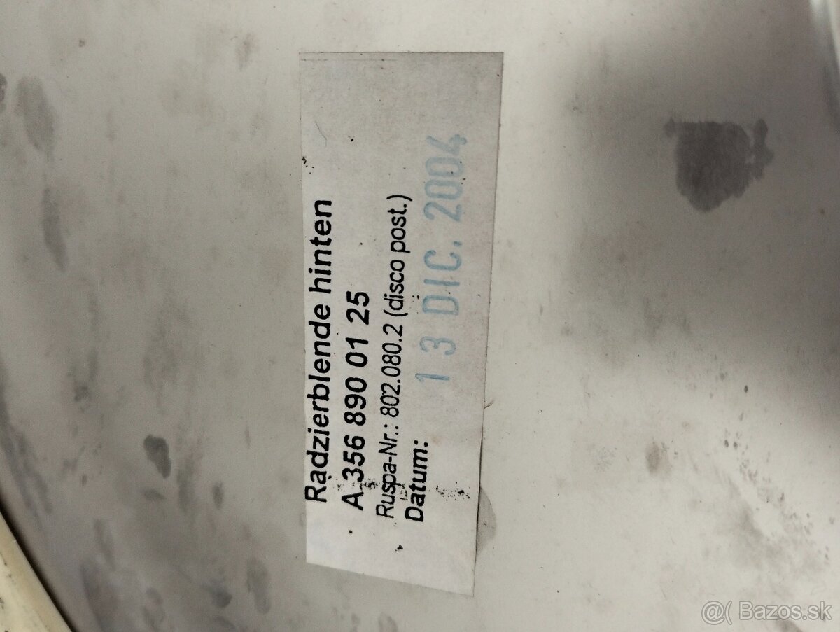 Disk na koleso Mercedes 22,5" - 4