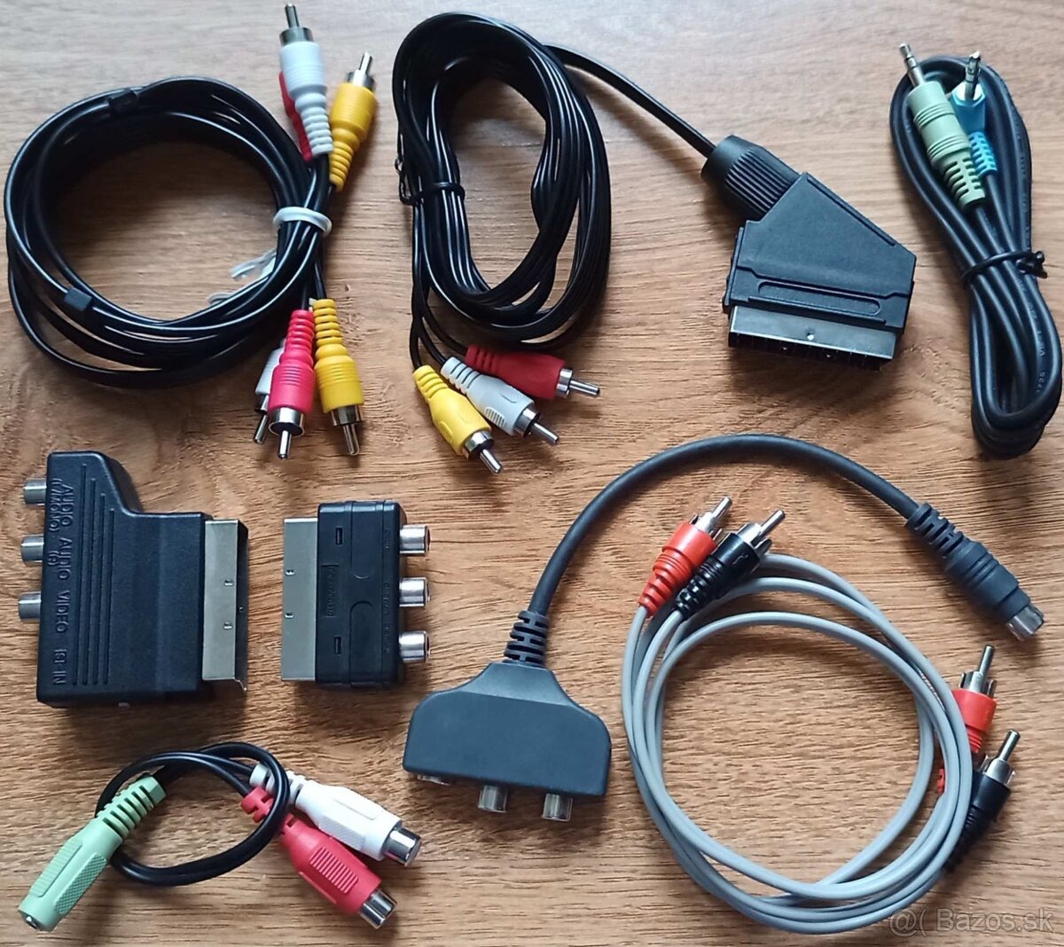 ✔️ HDMI kabel a TV kable, scart, USB kable - 4