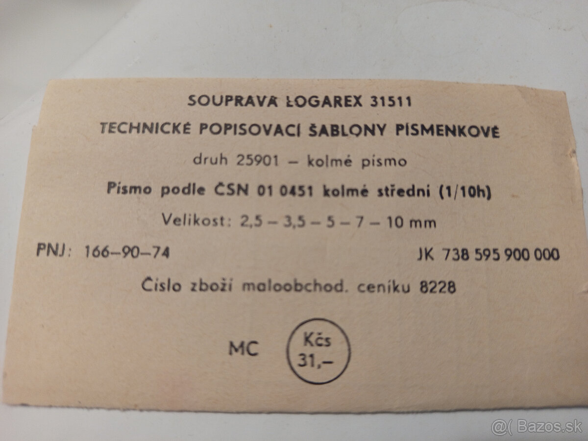 predam stare sablony na pisanie - 4