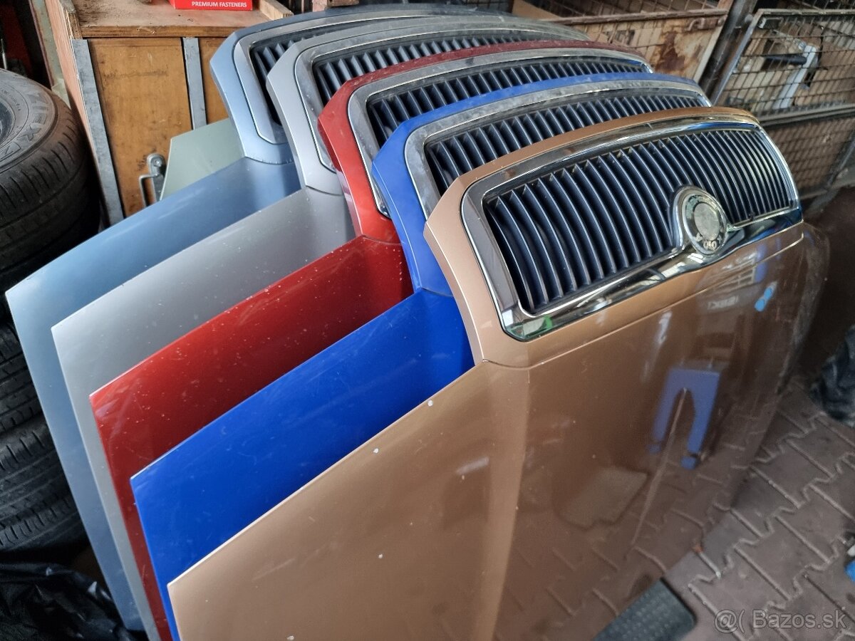 škoda fabia I predná kapota zlatej farby 7601 - 4