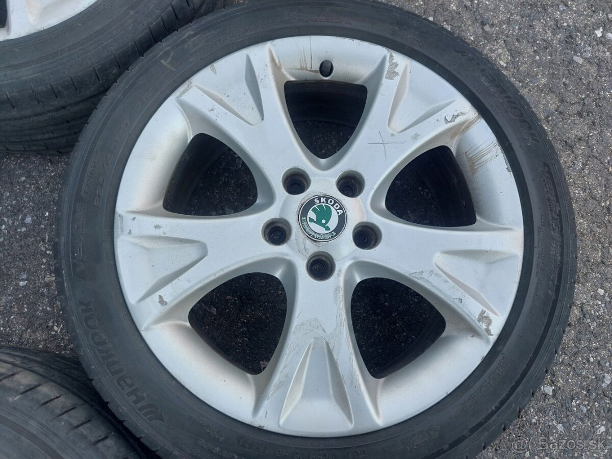 ELEKTRÓNY PNEUMATIKY ŠKODA PALLAS R17 5X112 7JX17 - 4