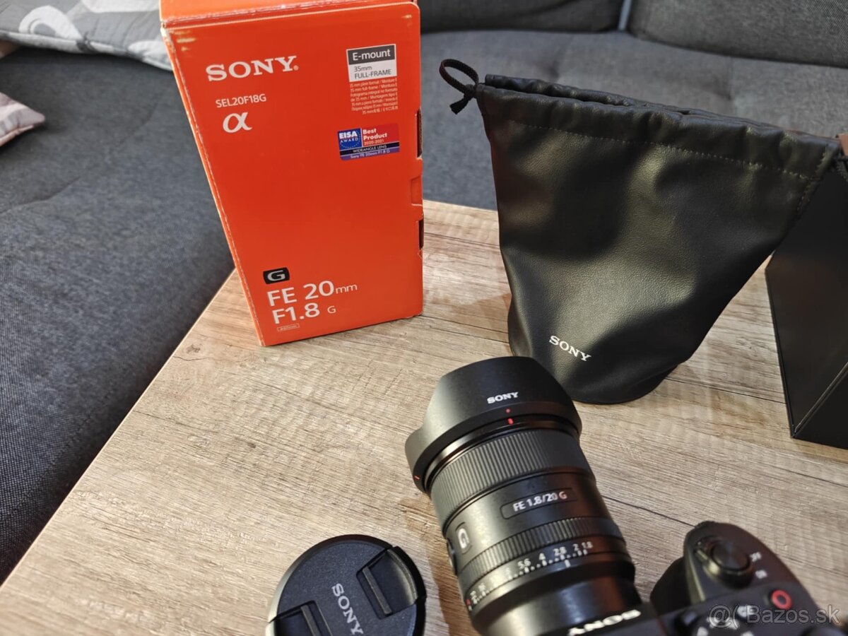 SONY A7 IV + SONY FE 20mm F1.8 G + príslušenstvo (záruka) - 4