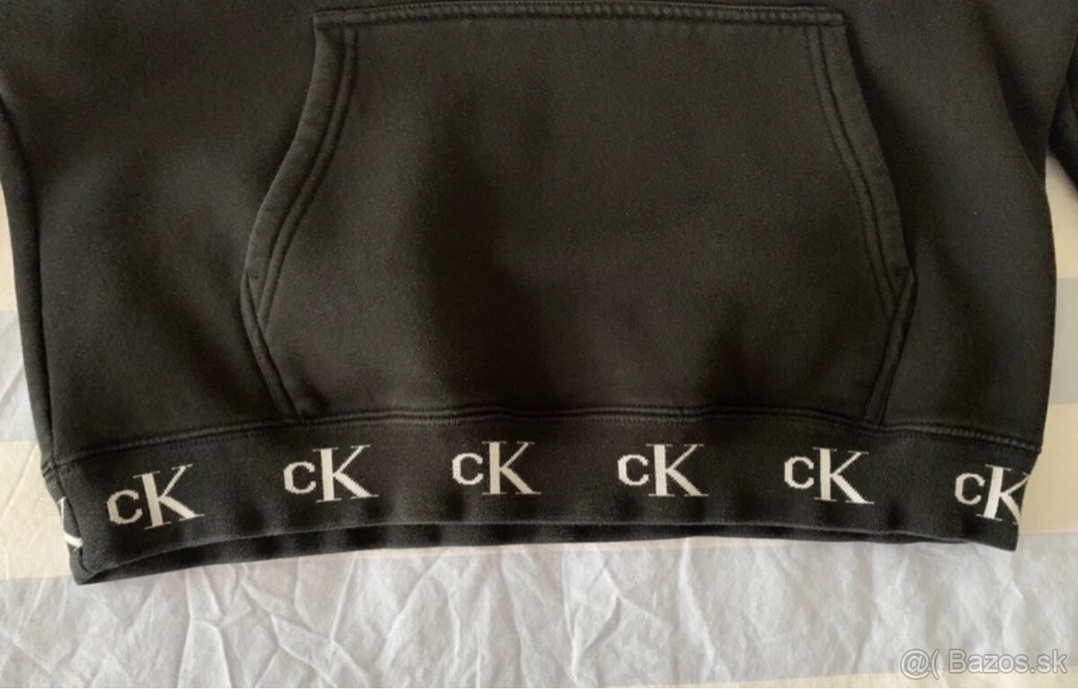 Čierna dámska mikina Calvin Klein Jeans, veľ. XS - 4