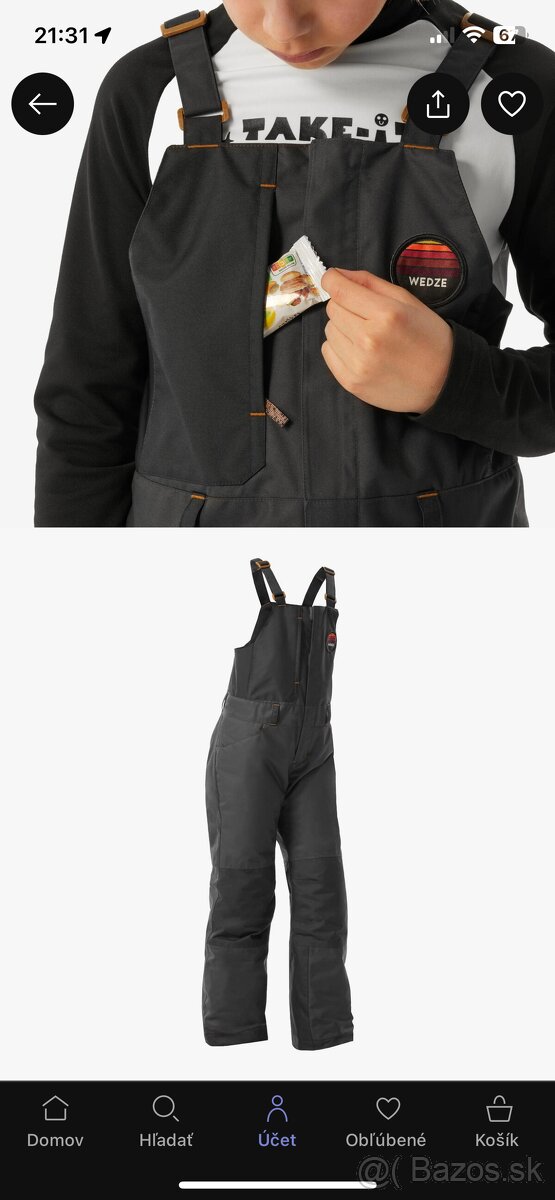 Lyžiarska súprava quechua 14r. - 4