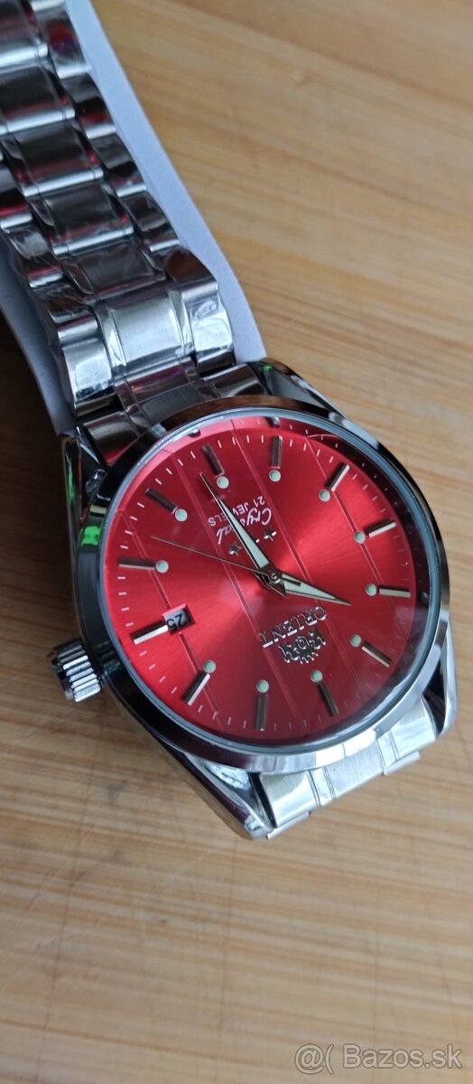 hodinky ORIENT AUTOMATIK RED 3STARS JAPAN - 4