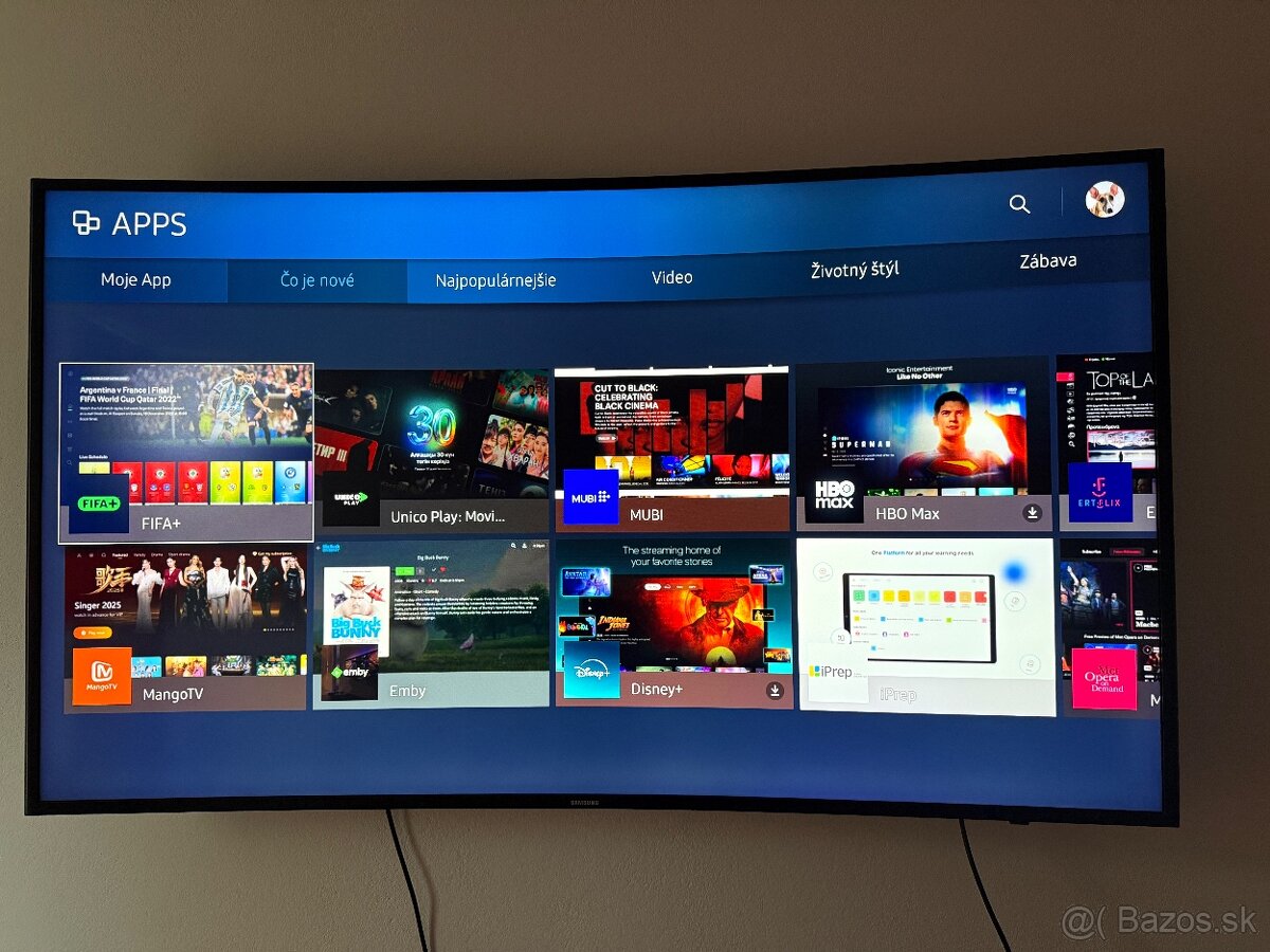 Samsung Televízor 4k zahnutý - 4