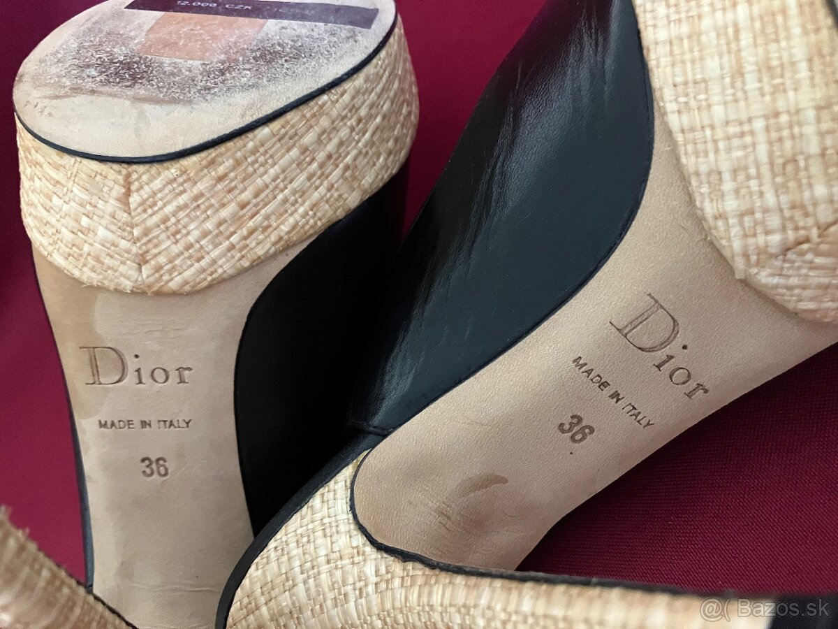 Lodičky Christian Dior 36 - 4