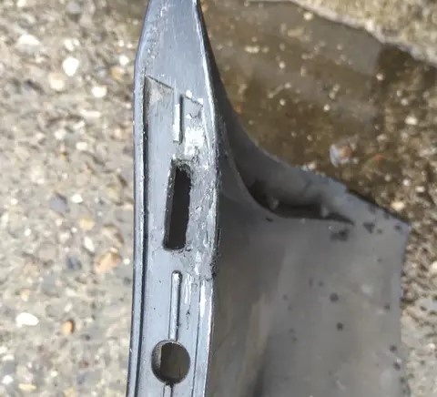 Predni naraznik audi a6 c6 4f 08-11 cerny holy - 4