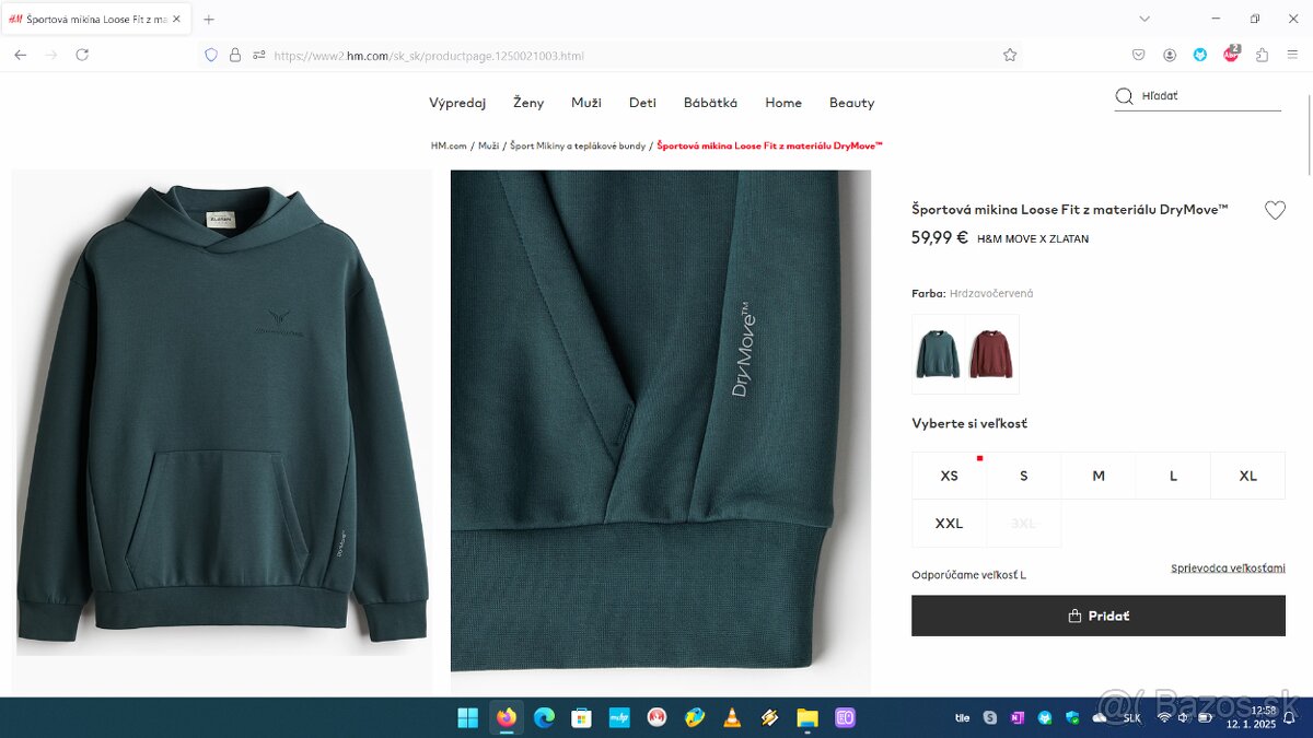 Mikina Zlatan Ibrahimovič, David Beckham, Mikina Ľanová - 4