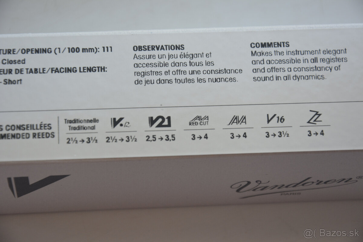 Vandoren - soprán saxofon hubica SP3 - 4