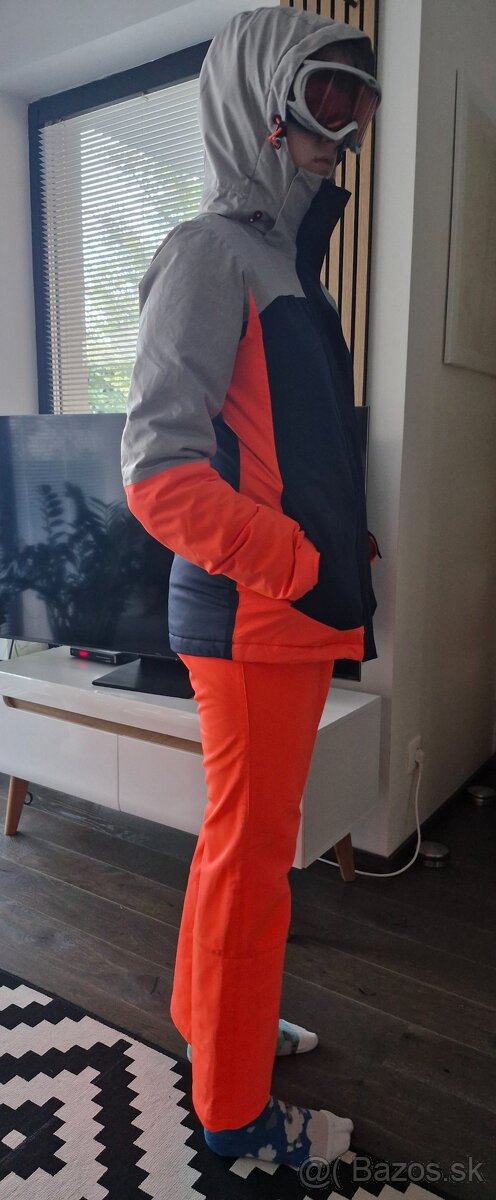 Nadherna stylova kvalitna unisex lyziarska suprava AlpinePro - 4