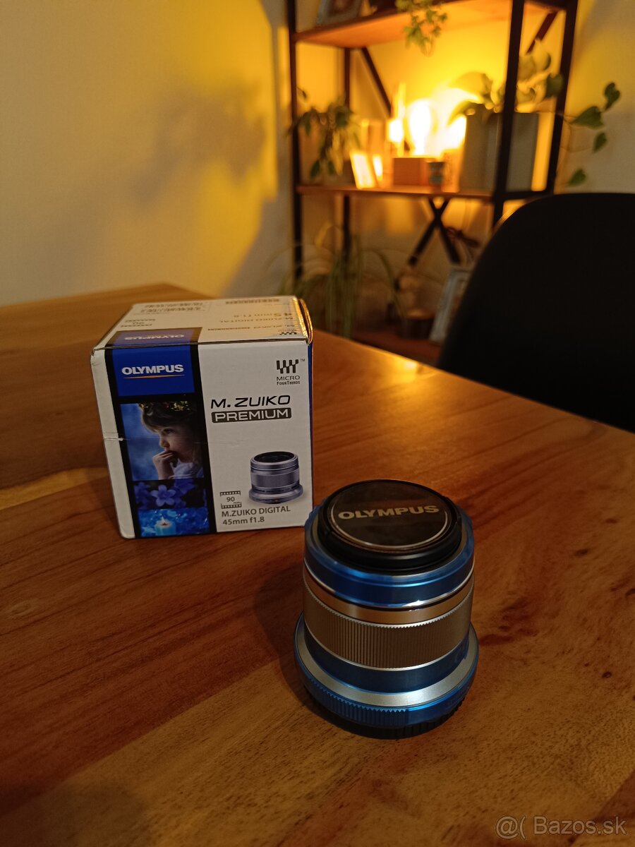 Nový Olympus M. Zuiko Digital 45mm f/1.8 V záruke 2.11.2027 - 4