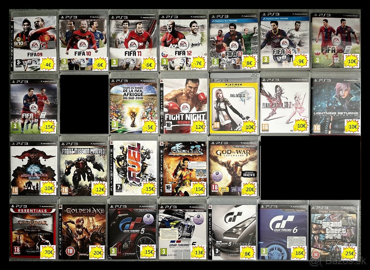Predam PS3 hry - Crash, GTA, LEGO, FIFA, F1, BUZZ - 4